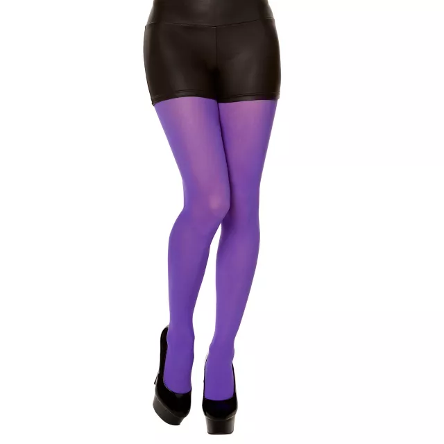 Opaque Purple Tights