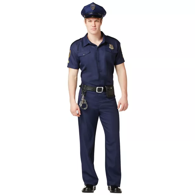 Adult Police Officer Costume Deluxe