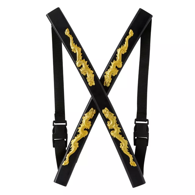 Kids Blue Ninja Swords with Harness