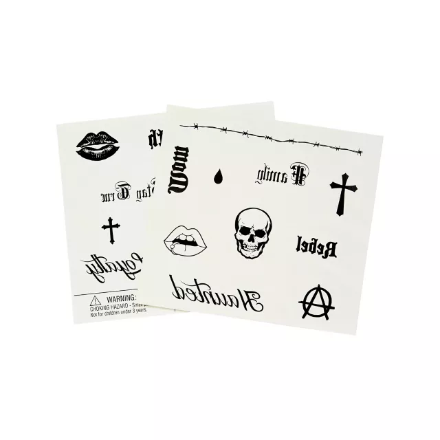 Faith Temporary Face Tattoos