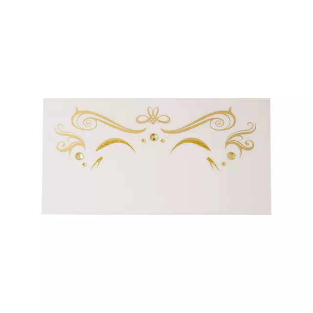 Gold Roman Face Decals