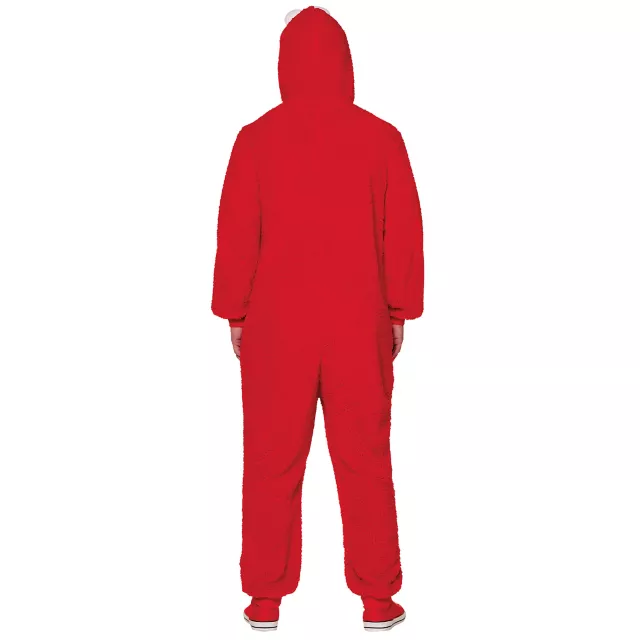 Adult Elmo Jumpsuit Costume -  Sesame Street