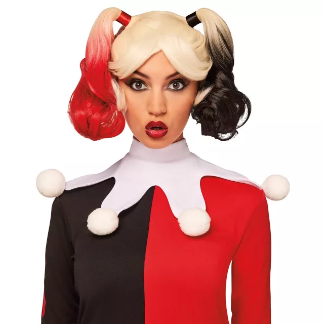 Harley Quinn Pigtails Wig - DC Villains