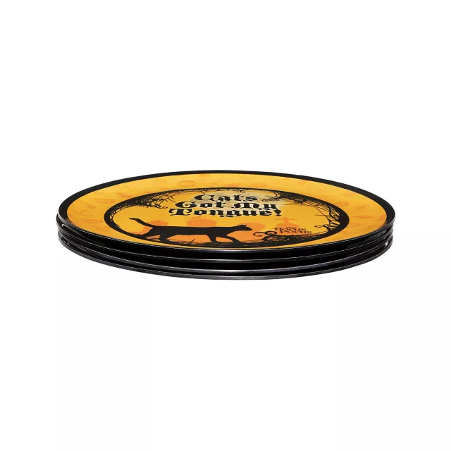 Cats Got My Tongue Hocus Pocus Plates - 4 Pack