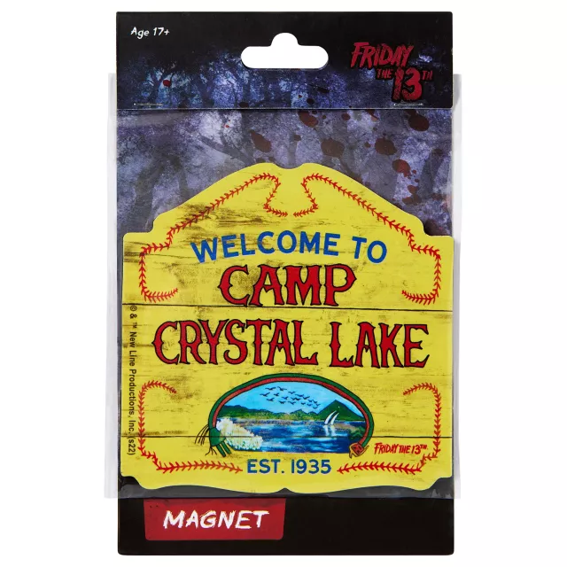 Camp Crystal Lake Magnet - Friday the 13th