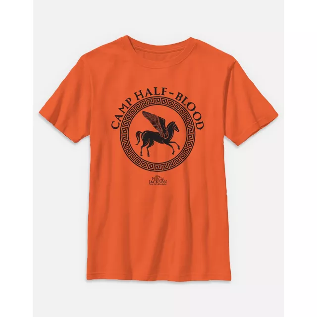 Kids Percy Jackson Camp Half-Blood Pegasus T Shirt