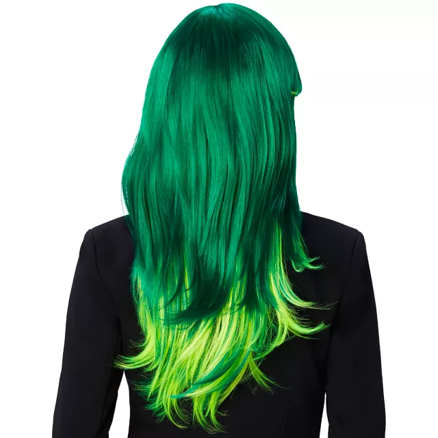 Green Ombre Wig