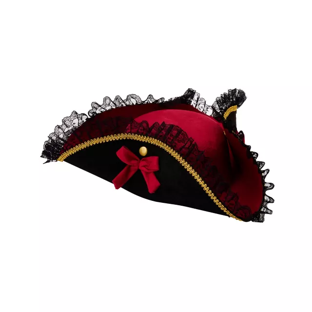 Kids Pirate Ruffle Hat