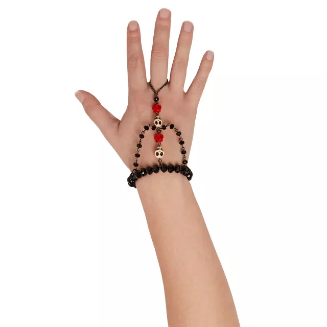 Day of the Dead Skull Hand Chain