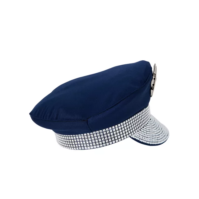 Rhinestone Police Hat