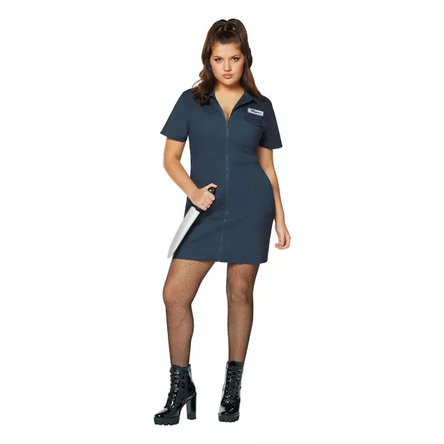 Adult Michael Myers Plus Size Dress Costume - Halloween II