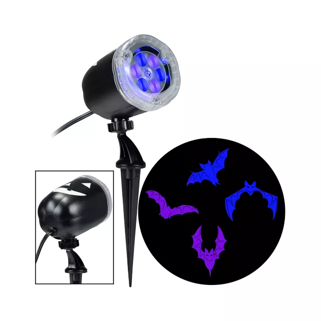 Purple Bat Light Projector