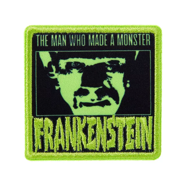 Frankenstein Patch and Pin Set - Universal Classic Monsters