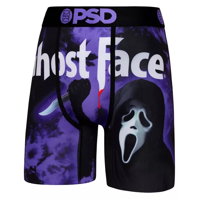 Purple PSD Ghost Face Boxers