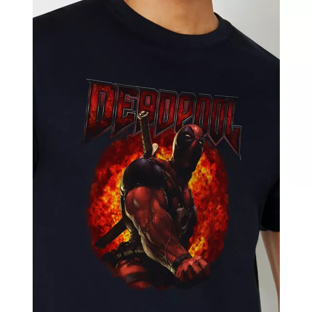 Deadpool Explosion T Shirt - Marvel