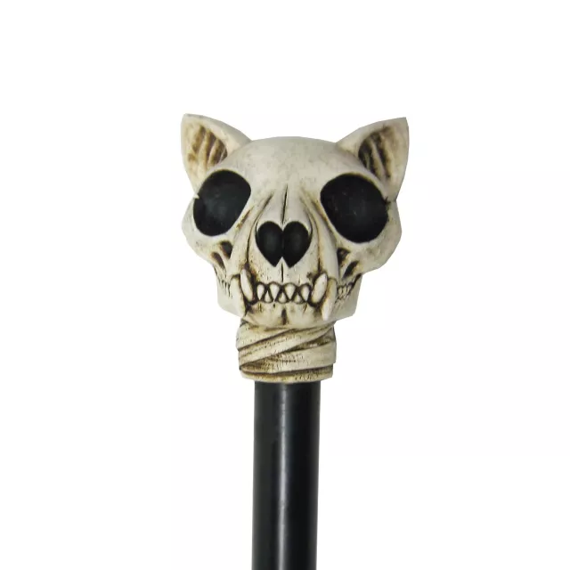Skeleton Cat Staff