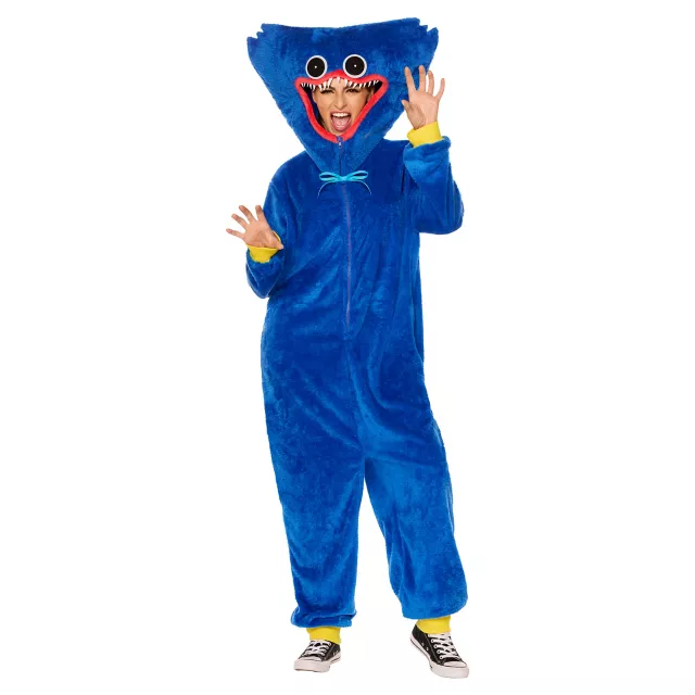 Adult Huggy Wuggy Plus Size Costume - Poppy Playtime