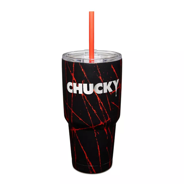 Chucky Wanna Play Cup with Straw - 30 oz.