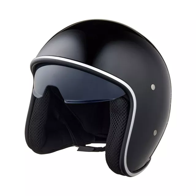 Black Race Car Driver Helmet