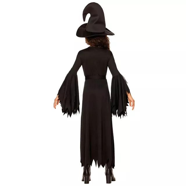 Kids Dark Gothic Witch Costume