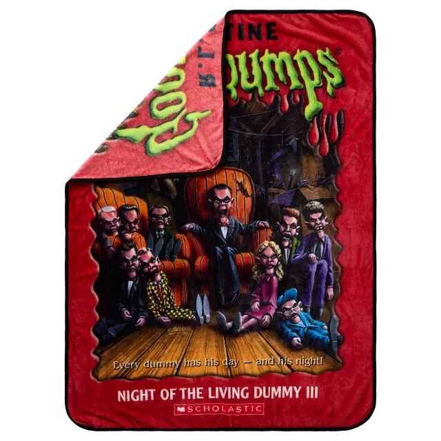 Night of the Living Dummy III Fleece Blanket - Goosebumps