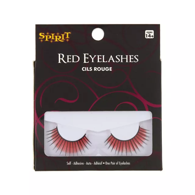 Red Eyelashes