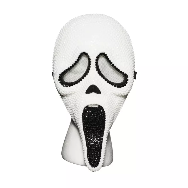 Adult Ghost Face Bling Dress Costume