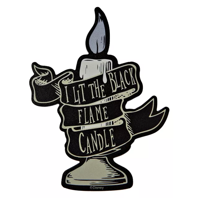 Black Flame Candle Magnet - Hocus Pocus