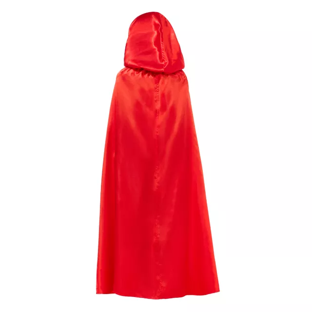 Kids Red Satin Cape