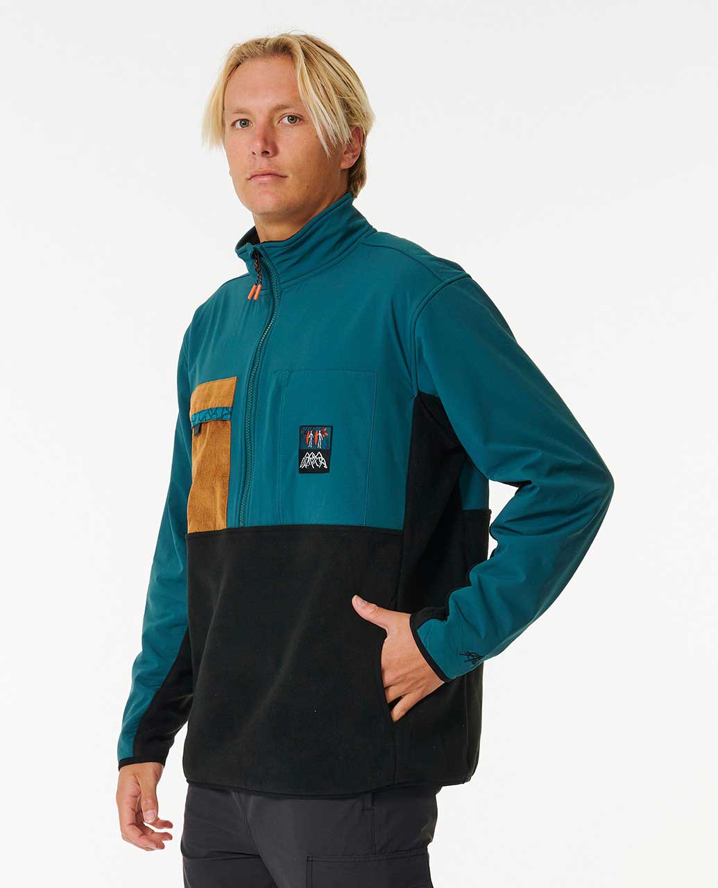Anti-Series Journey 1/2 Zip Crew