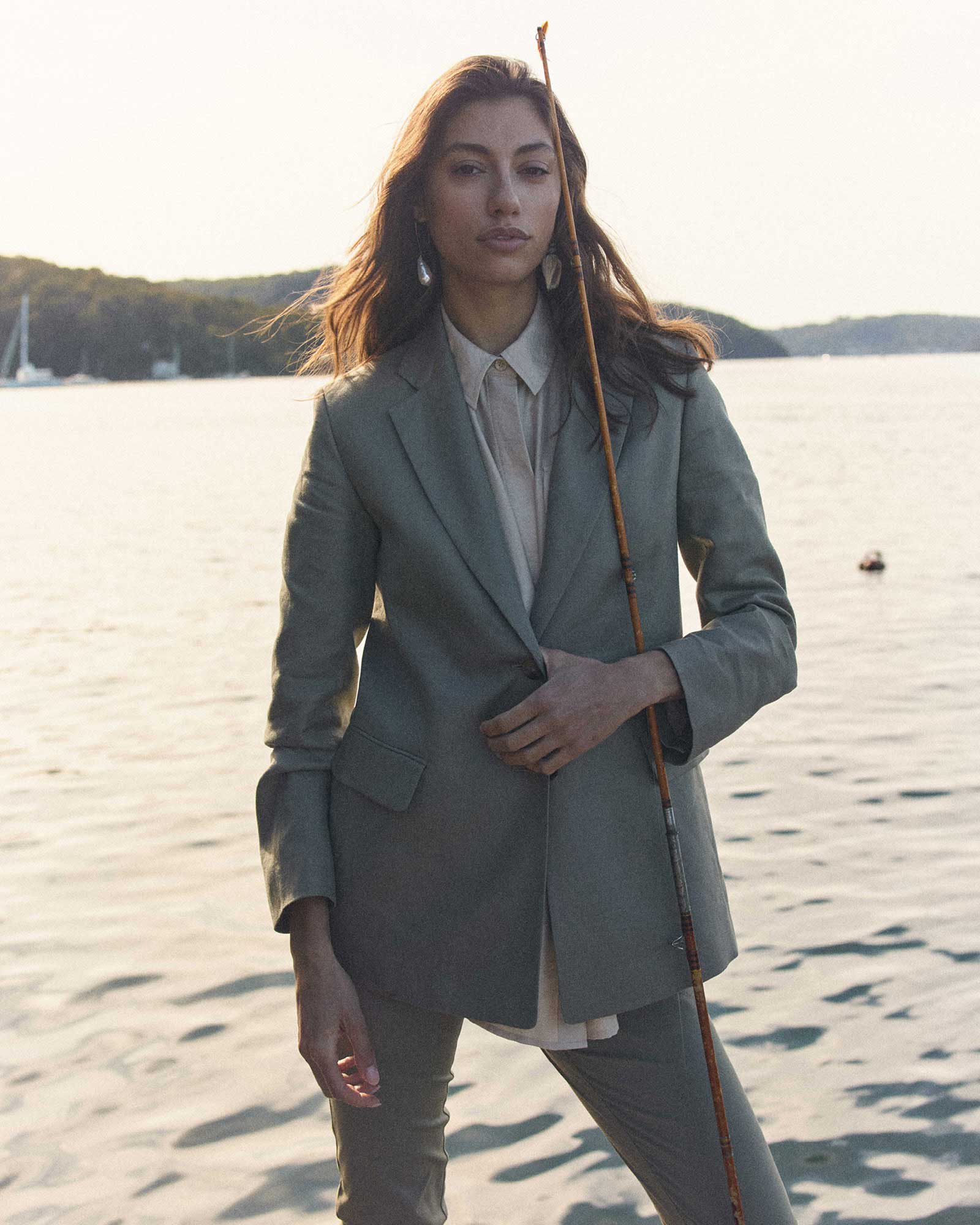 Clara Linen Jacket
