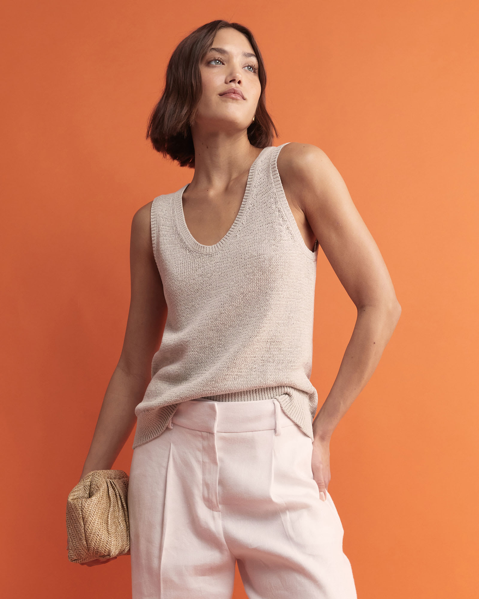 Josie Tape Yarn Singlet