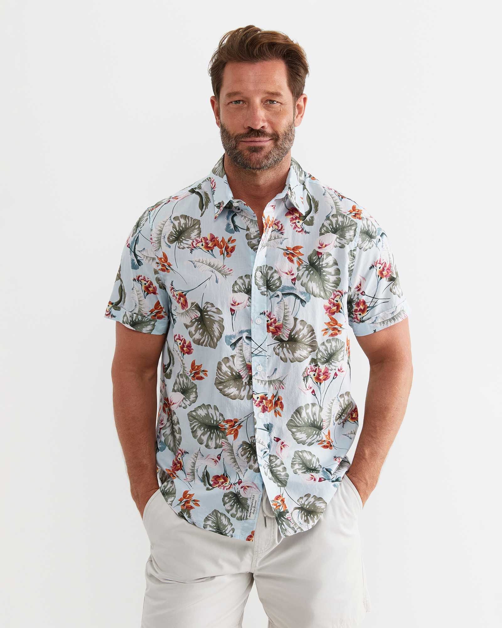 Percy Short Sleeve Cotton Shirt