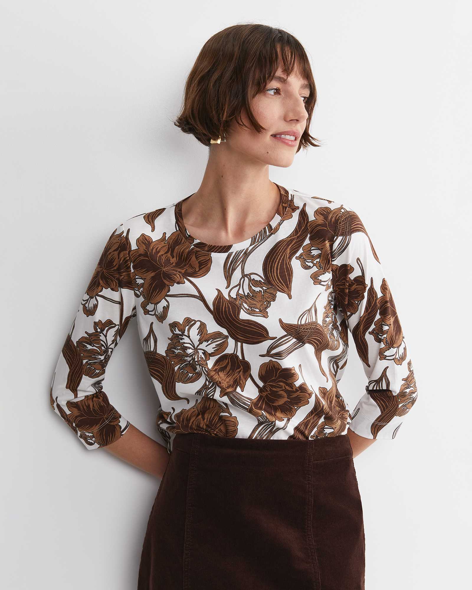 Zinnia Mercerised Tee