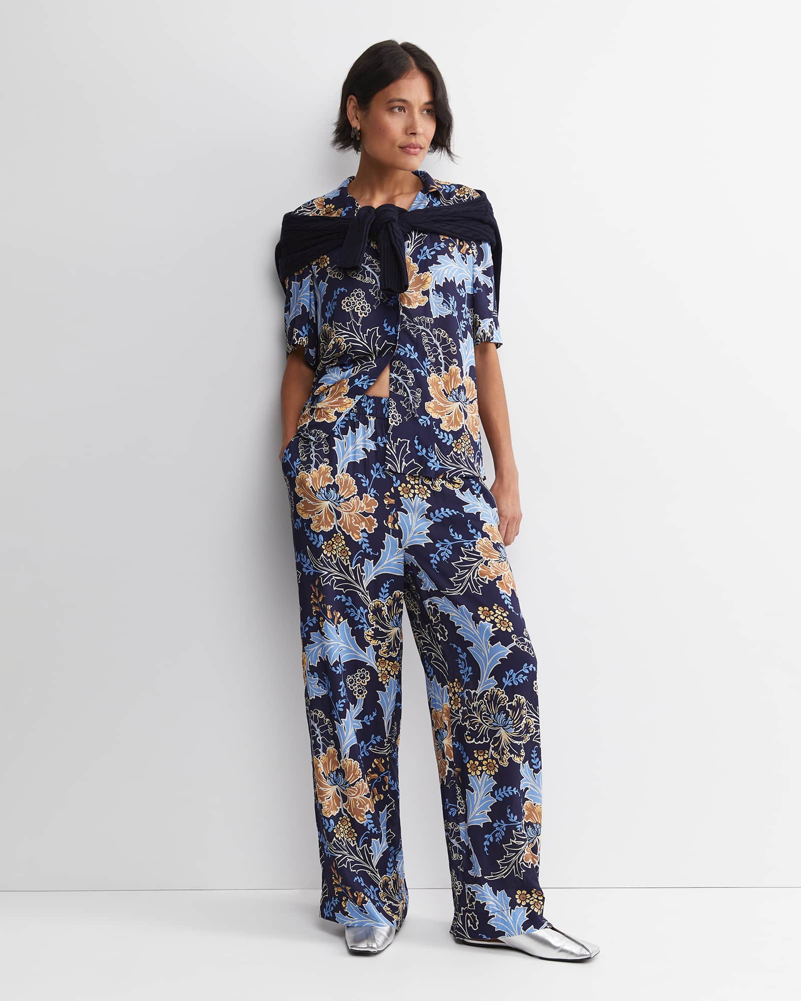 Poppy Liberty Short Sleeve Blouse