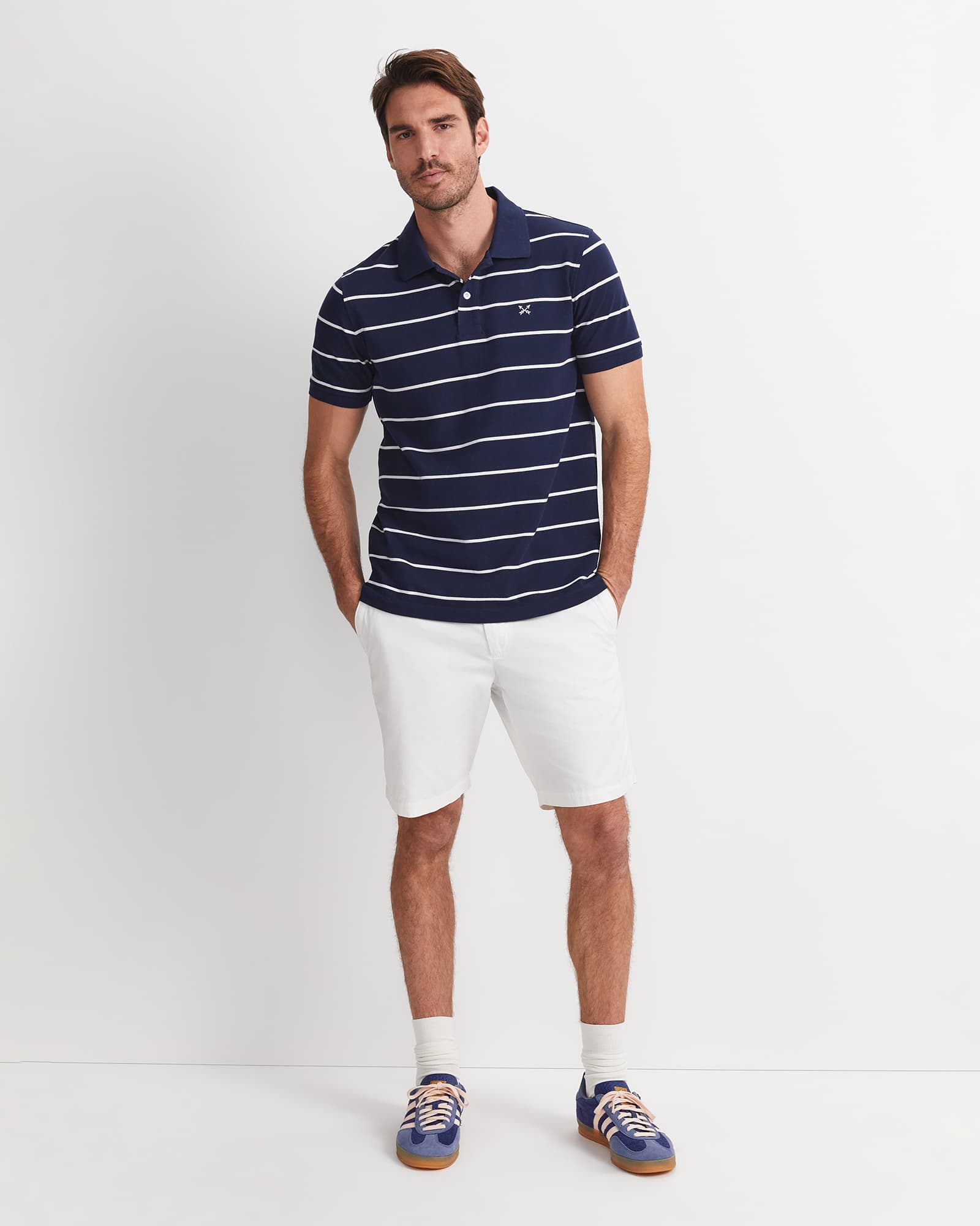 David Stripe Polo