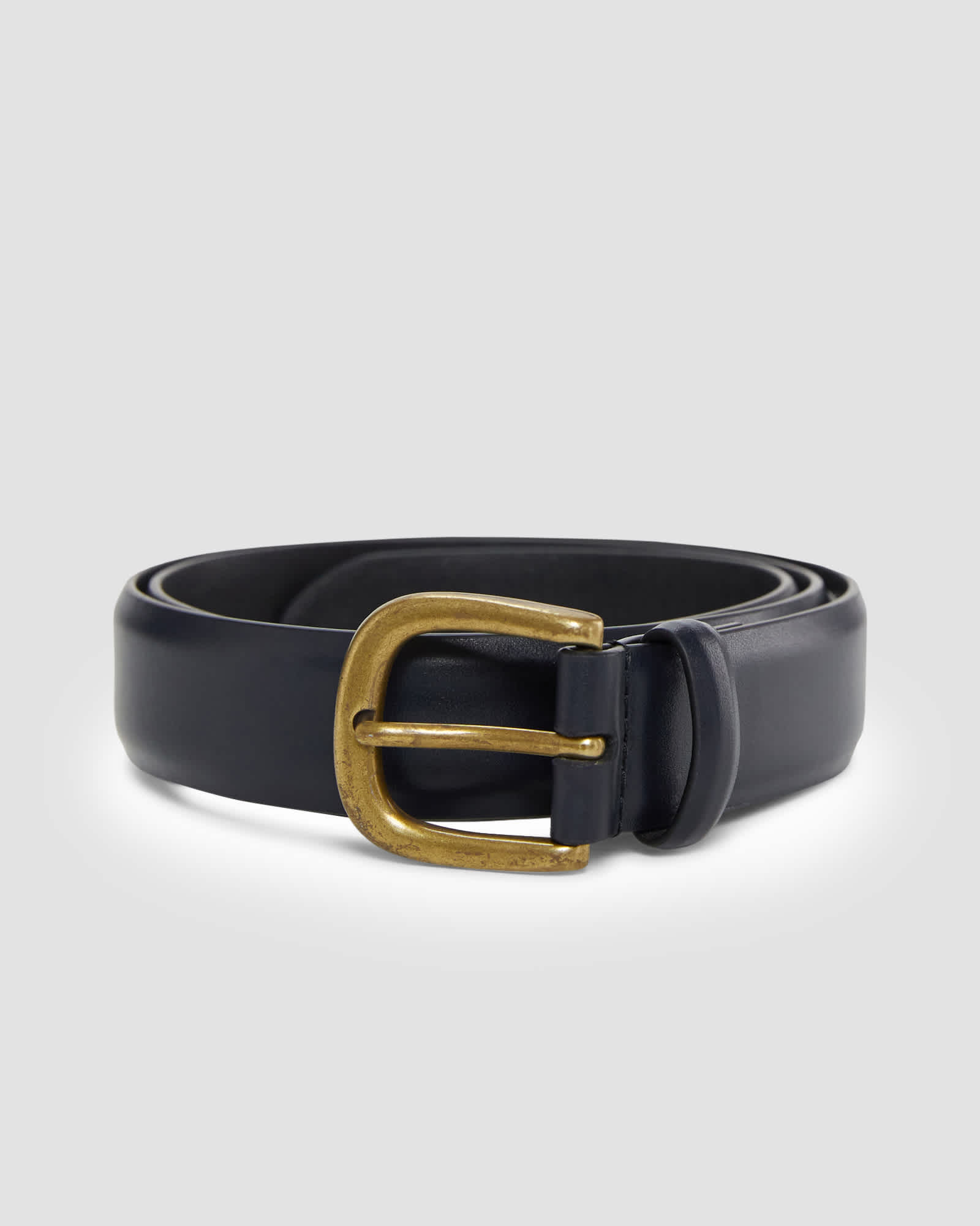Lara Buckle Leather Belt