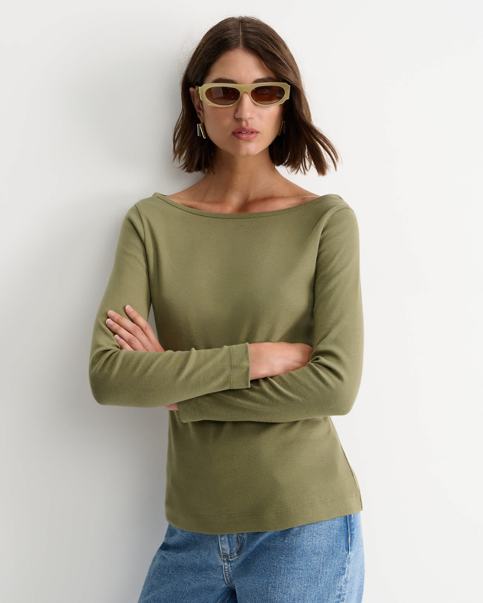 Heidi Long Sleeve Rib Tee