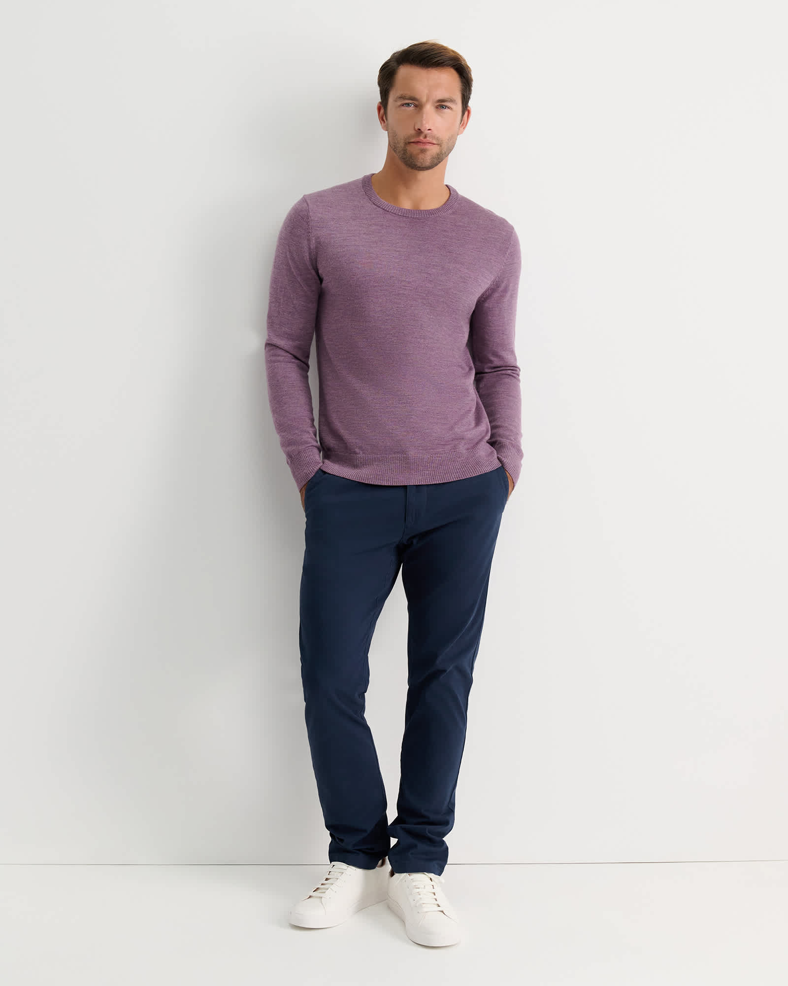 Merino Crew Neck Knit