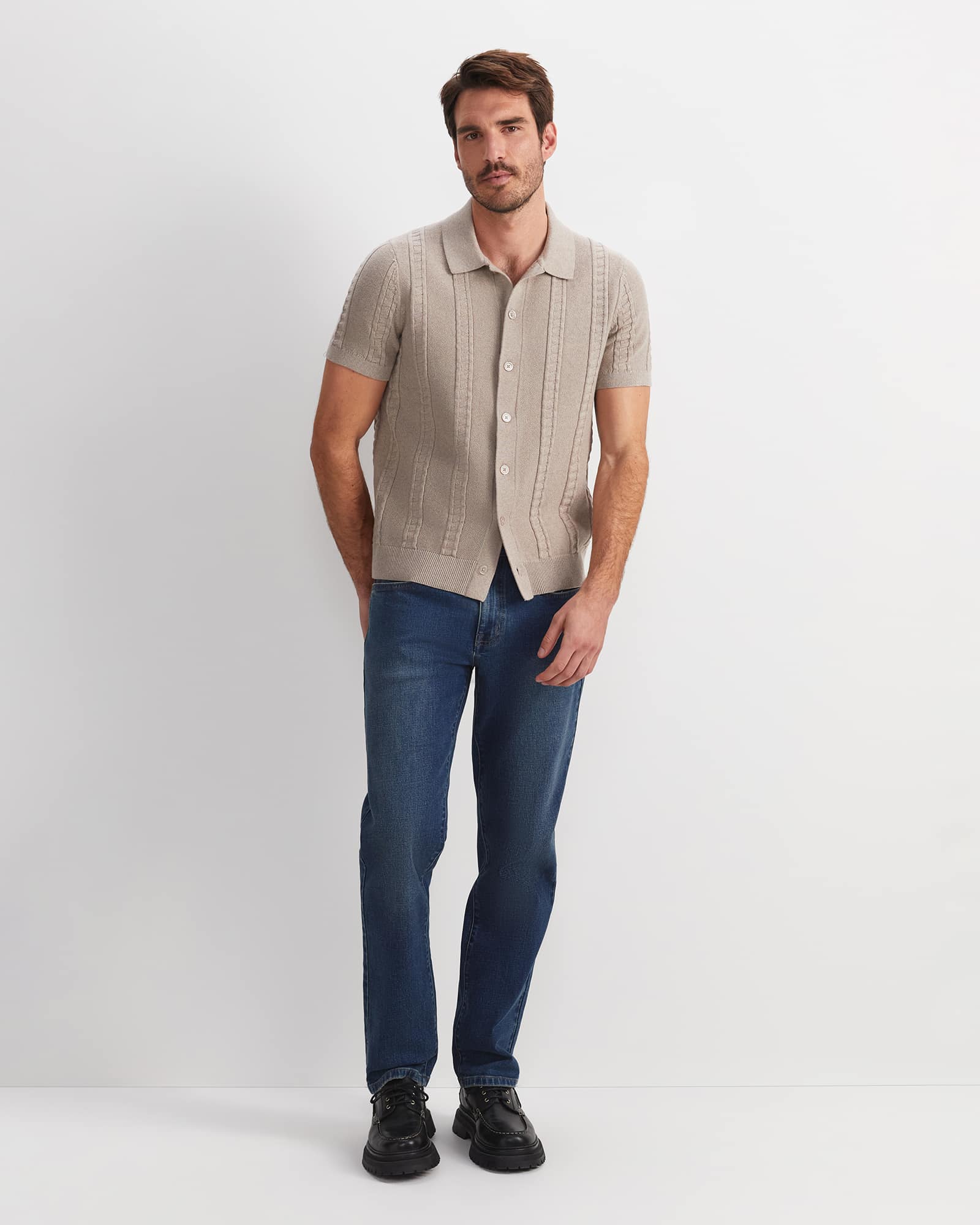 Cameron Short Sleeve Knit Shirt
