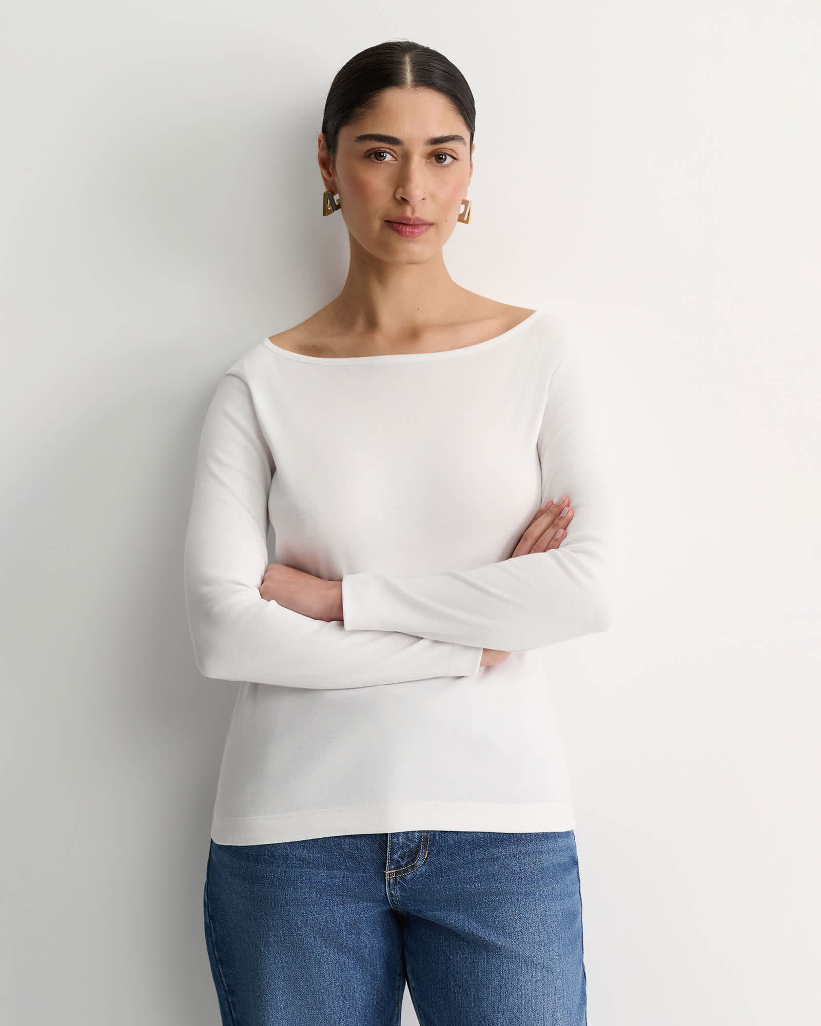 Heidi Long Sleeve Rib Tee