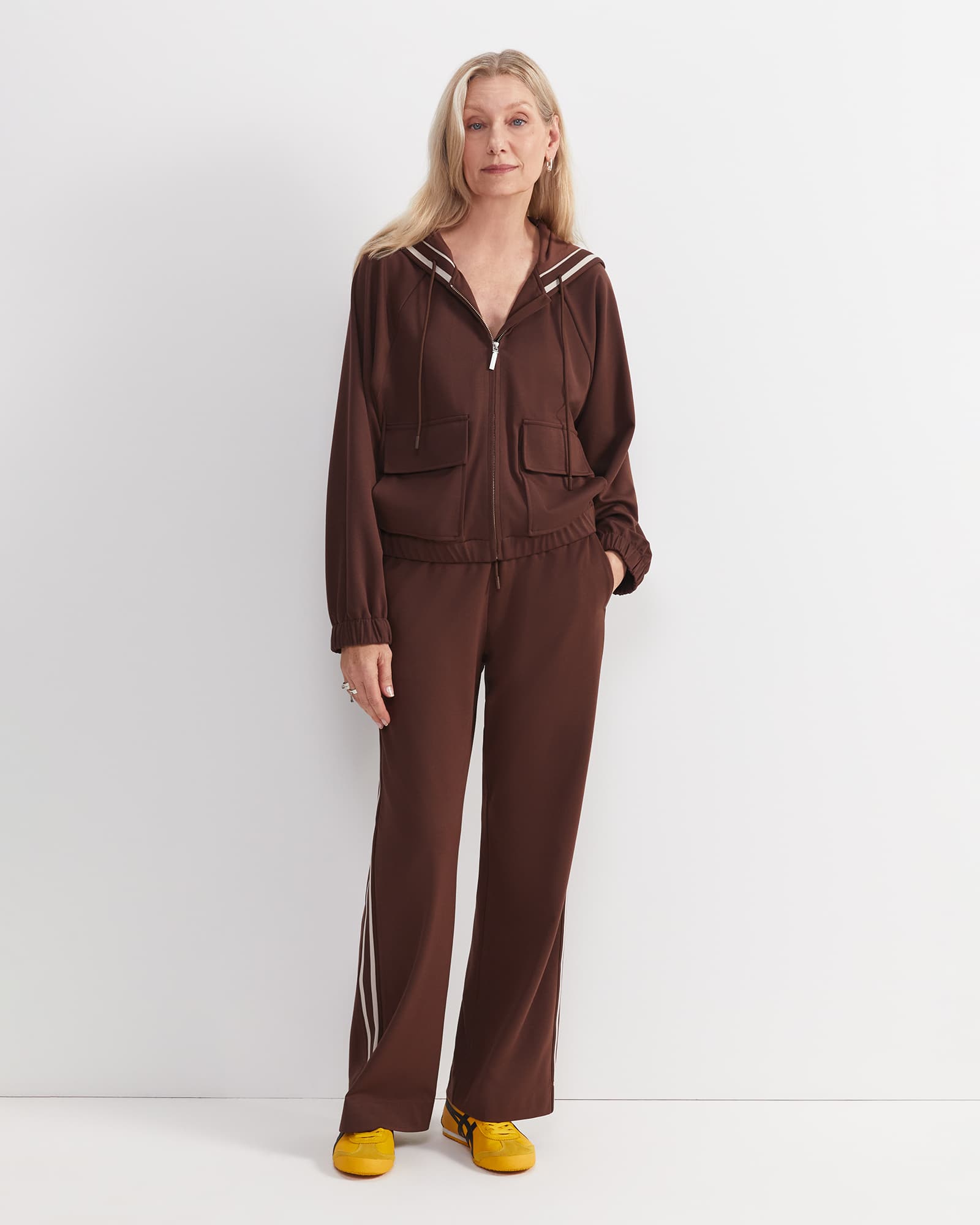 Misha Hooded Track Jacket