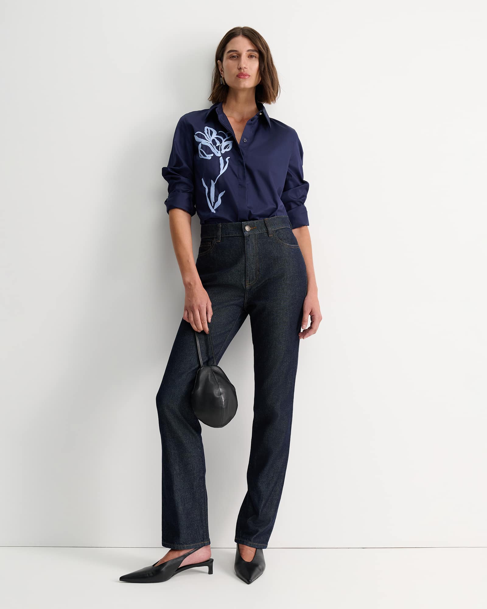 Iris Embroidered Shirt