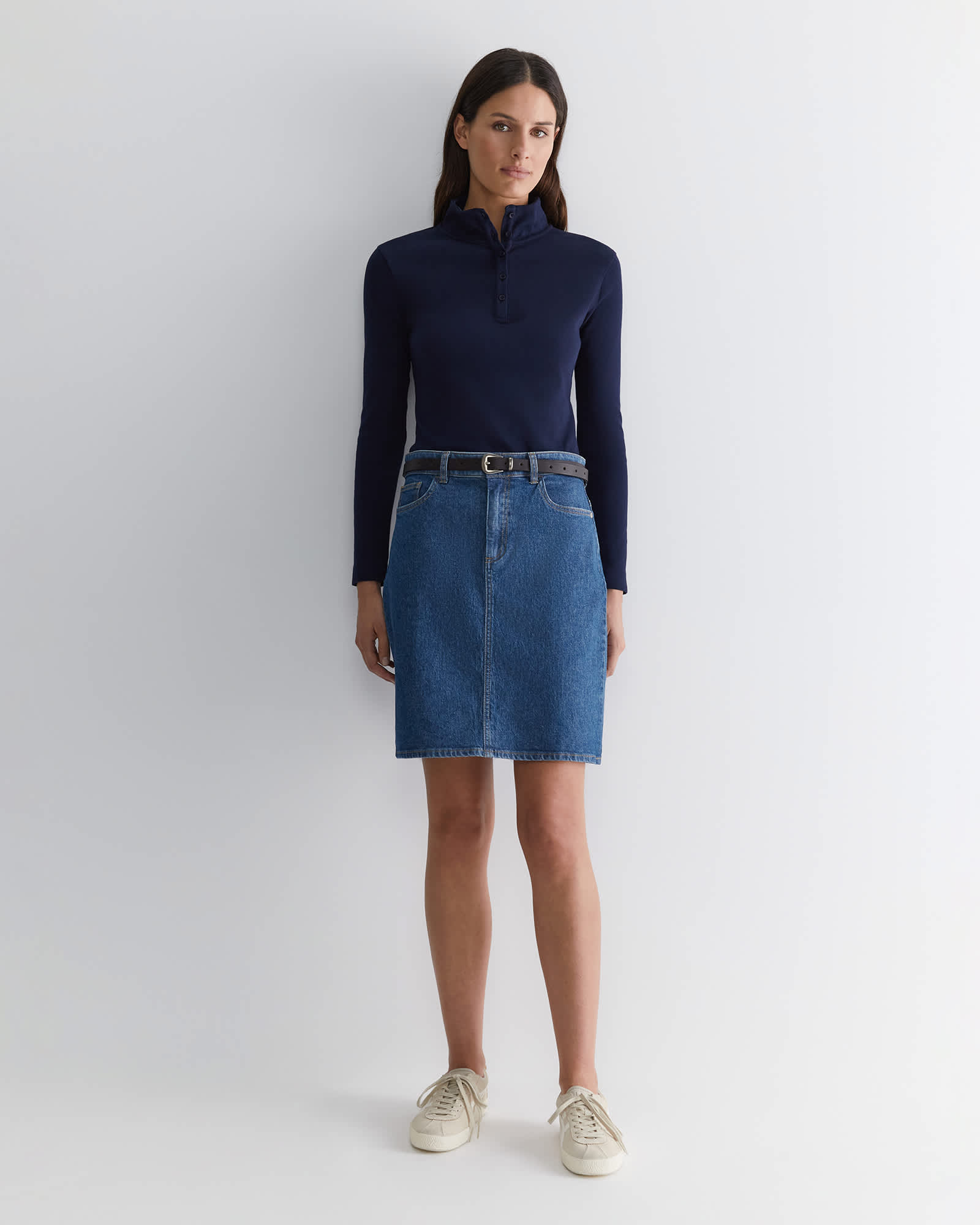 Brodie Denim Skirt