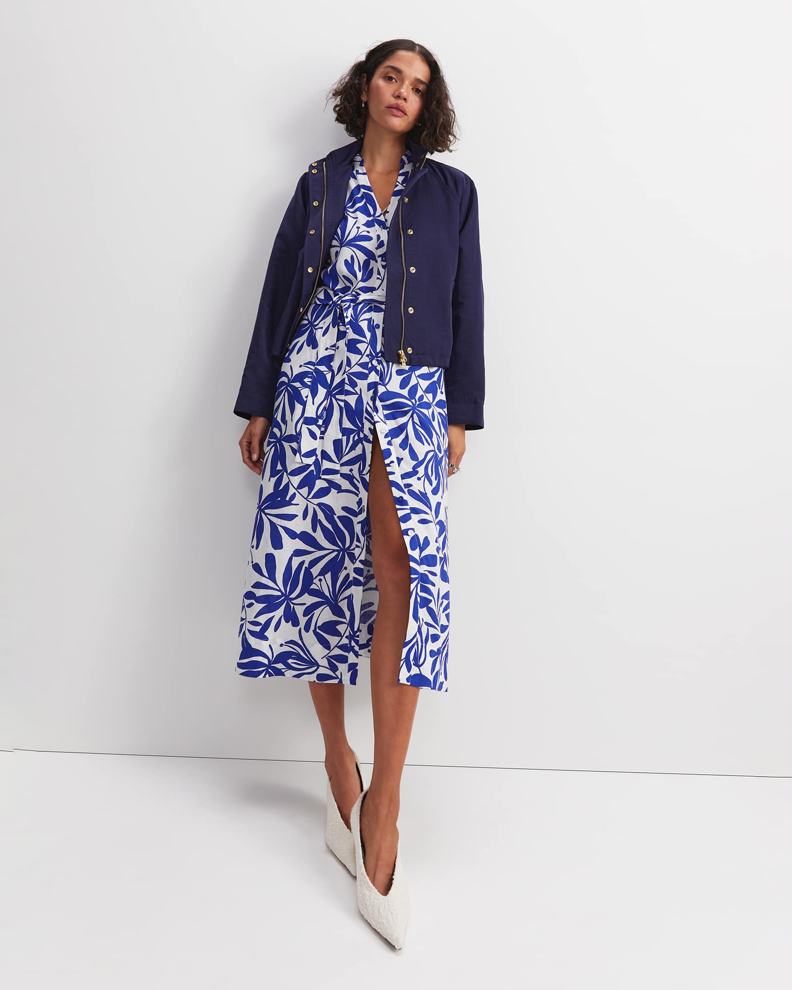 Willow Print Midi Dress