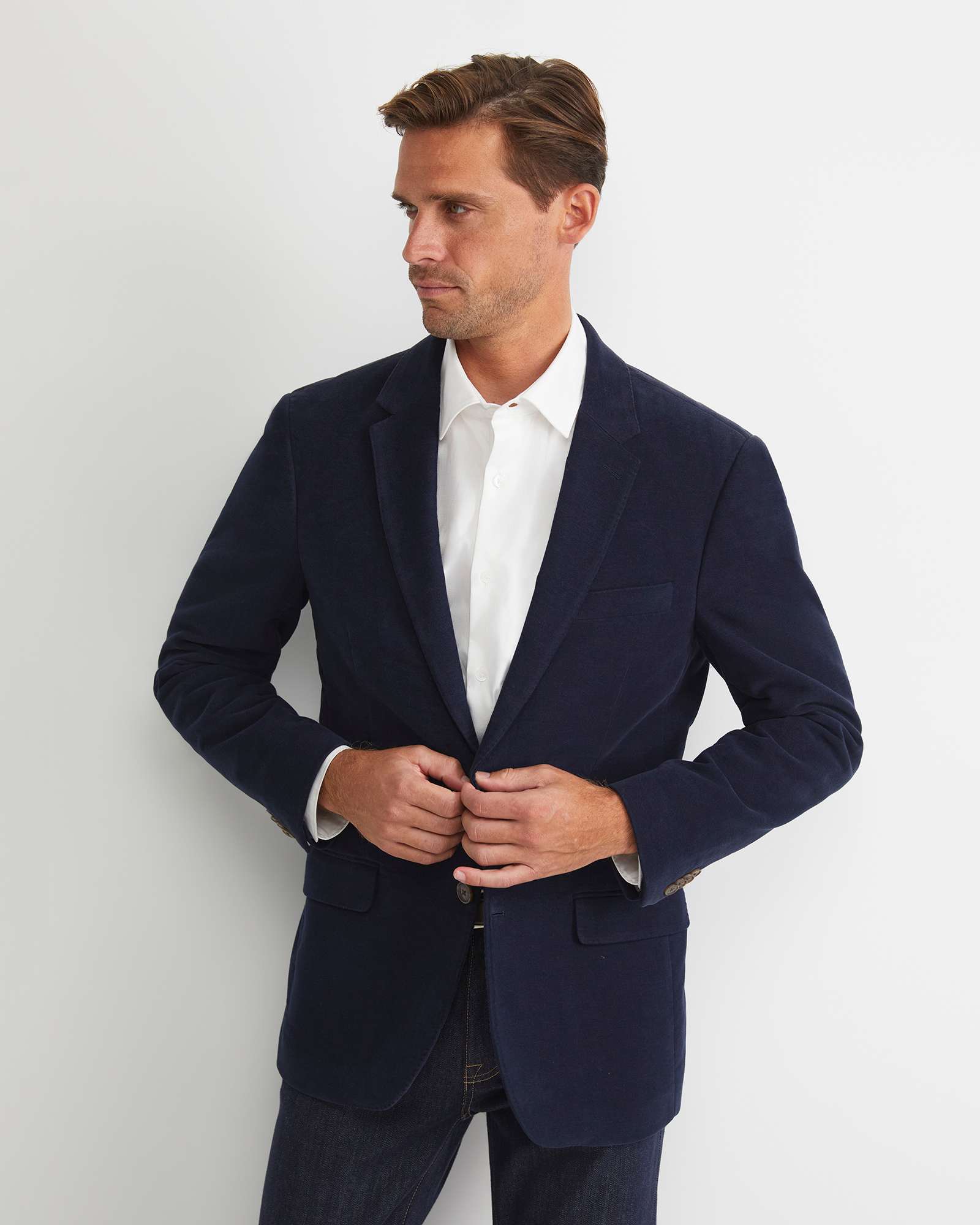 Italian Moleskin Blazer