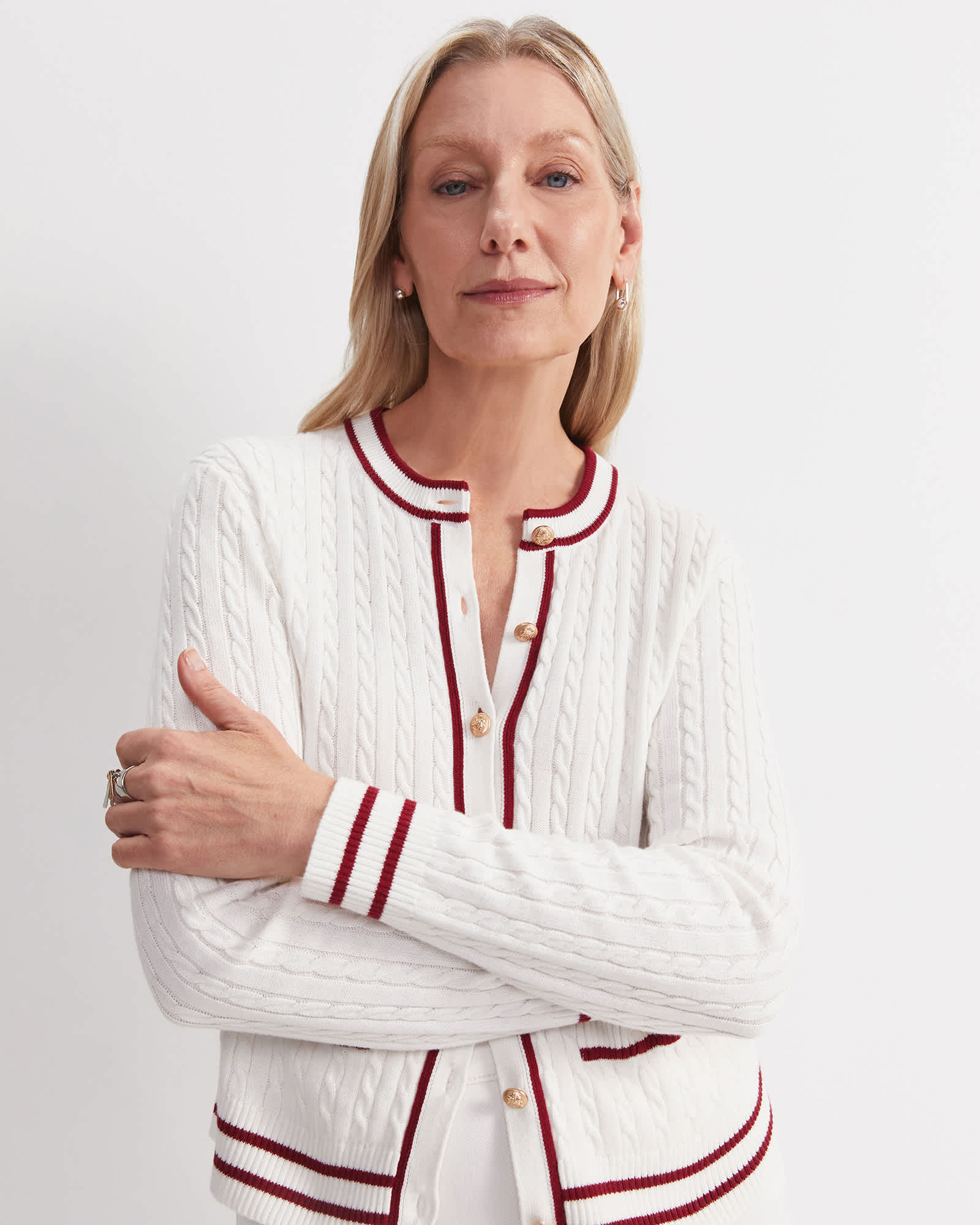 Elka Baby Cable Cardigan