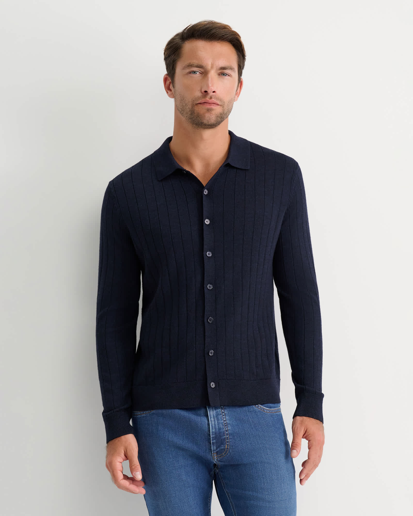 Angus Merino Knit Shirt