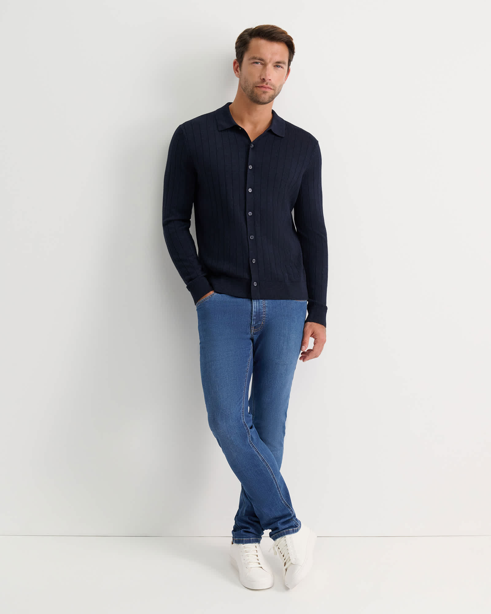Angus Merino Knit Shirt