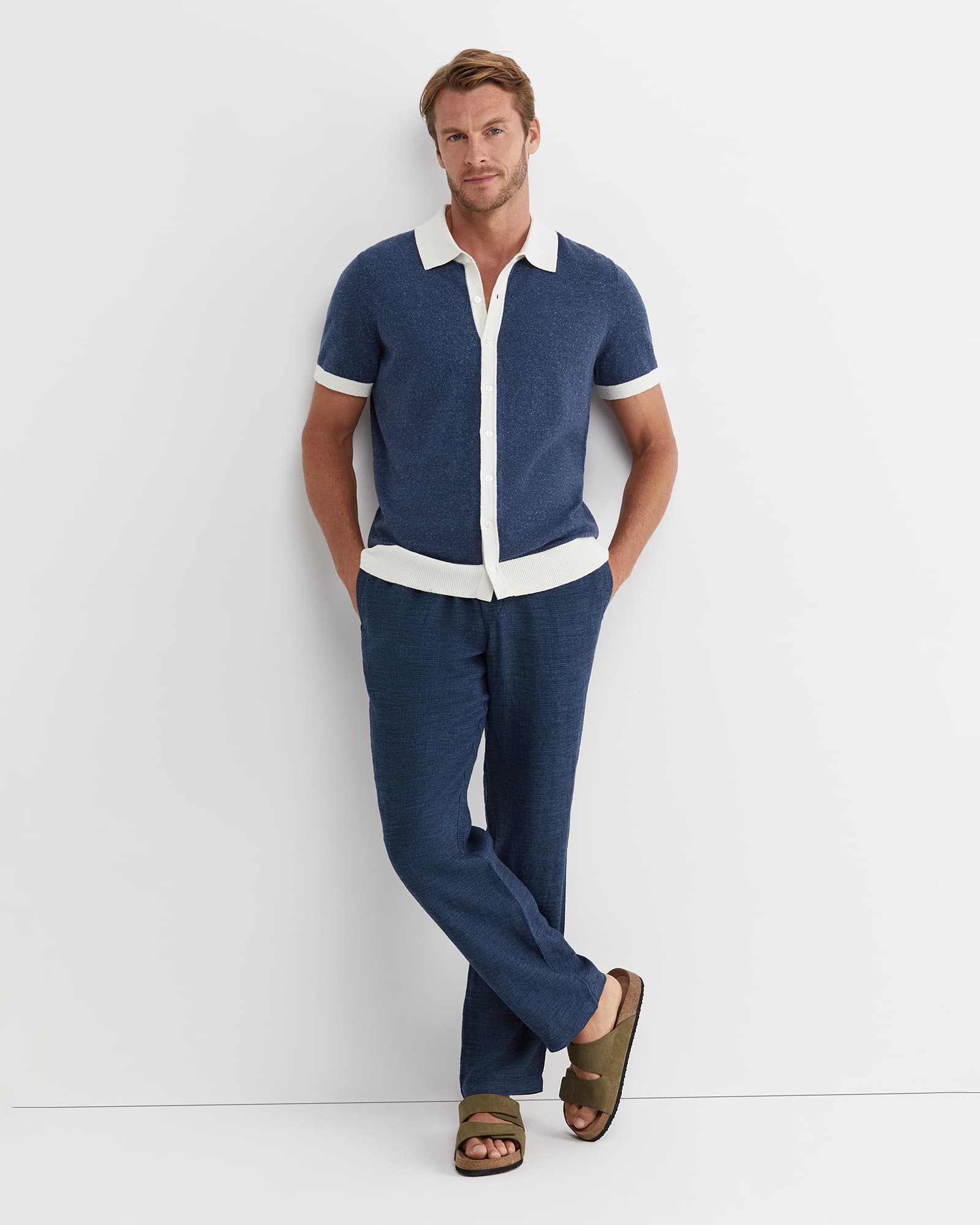 Ellis Knitted Short Sleeve Shirt